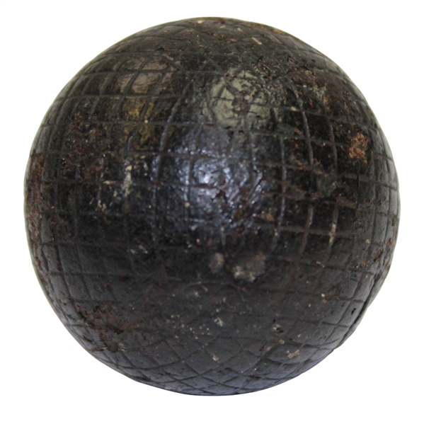 Vintage Unmarked Gutta Percha Golf Ball