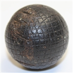 Vintage Unmarked Gutta Percha Golf Ball