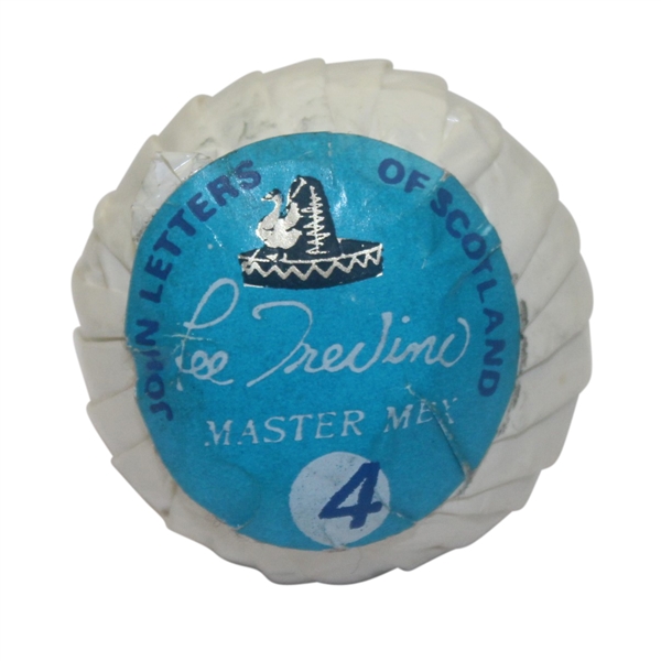 Lee Trevino Master Mex John Letters of Scotland Wrapped #4 Golf Ball