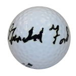 President Gerald Ford Signed Golf Ball JSA ALOA