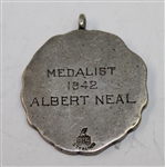1942 Sterling Silver Biltmore Forest C.C. Medalist Medal - Albert Neal