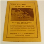 1949 Second Annual $10,000 Cavalier Specialists Golf Tournament Program