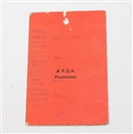 1965 Ryder Cup Thursday Ticket #524 - Royal Birkdale