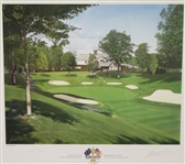 1995 Ryder Cup at Oak Hill Limited Edition of 250 Graeme Baxter Signed Print JSA COA