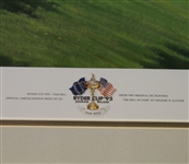 1995 Ryder Cup at Oak Hill Limited Edition of 250 Graeme Baxter Signed Print JSA COA