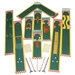 Early 20th Century Vintage Table Golf Game A Fascinating Game of 9 Holes-E.V. Babbitt Co. Inc-MUSEUM CONDITION!