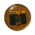 1998 Masters Contestant Badge #78 - Steve Jones Collection