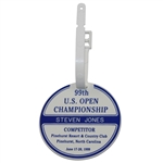 1999 US Open Championship at Pinehurst Contestant Bag Tag - Steve Jones Collection