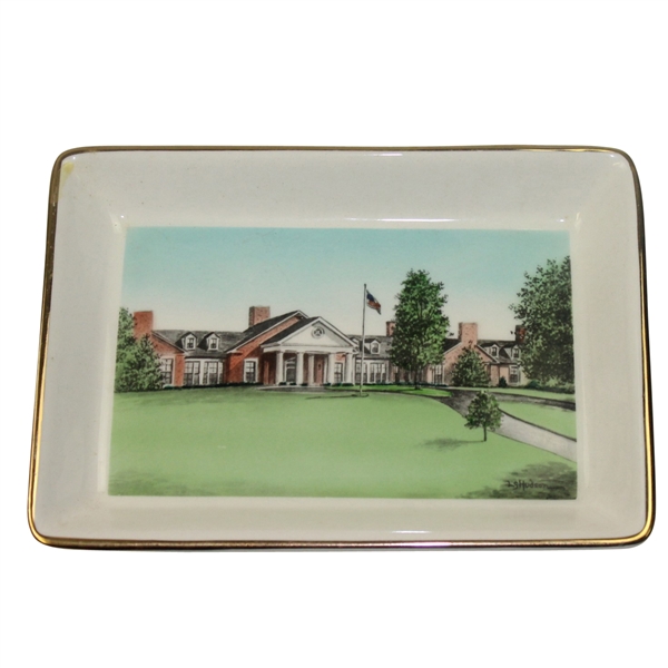 1965 US Open at Bellerive CC Commemorative Ceramic Dish - Gary Player Winner