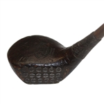 Circa 1905 James Bradbeer Radlett Patent Steel Faced Peggy Wooden Driver-ROTH COLLECTION