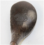 Circa 1905 James Bradbeer Radlett Patent Steel Faced 'Peggy' Wooden Driver-ROTH COLLECTION