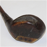 Circa 1905 James Bradbeer Radlett Patent Steel Faced 'Peggy' Wooden Driver-ROTH COLLECTION