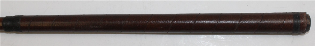 Circa Late 1890's Charles Brand Slight Wry-Neck Wood Putter - Carnoustie Stamp Shaft