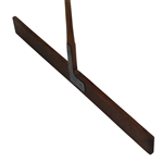 Vintage Sand Green Hickory Flat Rake
