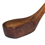 Vintage Unmarked One Piece Wood Driver
