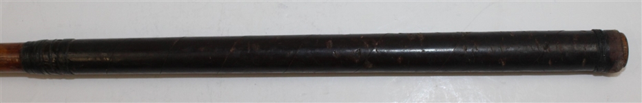 Classic Burke Wood Putter with Brass Plate - C4