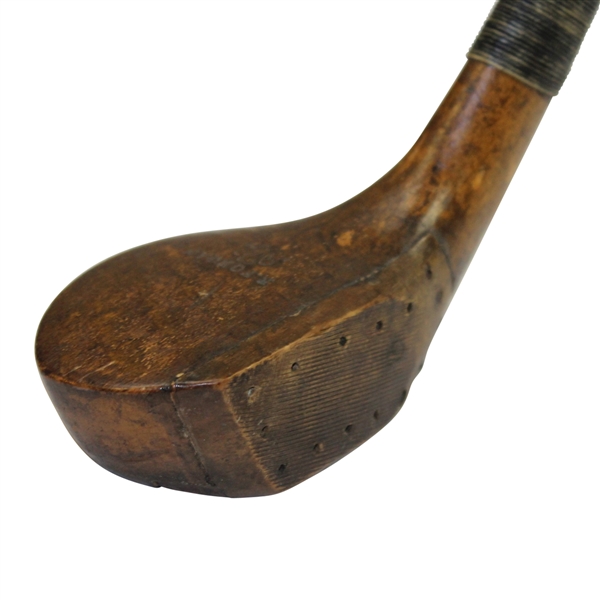 1890s Robert Forgan & Son Hickory Bulger Driver - St. Andrews - Shaft Stamp