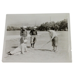Bobby Jones Original Culver Pictures Photo of Bobby Hitting with 3 Onlookers