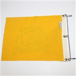 Vintage Ridgewood CC (Paramus, NJ) Silkscreened Gold & Black Course Used Flag