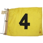 Vintage Congressional CC (Bethesda, MD) Embroidered Course Used Flag #4
