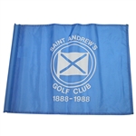 St. Andrews Golf Club (1888-1988) Centennial Blue & White Course Used Flag