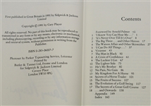 Gary Player Signed Ltd Ed 1997 Memorial Tournament Book Honoring Player JSA ALOA