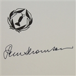 Peter Thomson Signed Ltd Ed 1998 Memorial Tournament Book Honoring Thomson JSA ALOA