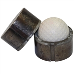 Heavy Two-Piece Golf Ball Hand Mold - With Golf Ball