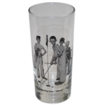 Norman Rockwell Sporting Boys "Missed!" Black & White Glass - Scarcely Seen
