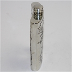 Augusta National Golf Club Pewter Golf Flask - with Funnel - Excellent Condition