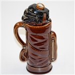 Ballantine's Scoth Whiskey Golf Bag Themed Decanter - Great Condition 1969
