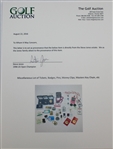 Miscellaneous Lot of Tickets, Badges, Pins, Money Clips, Masters, etc - Steve Jones Collection
