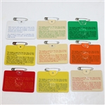 1966-1974 Masters Series Badges - Low #132 1969 Badge