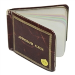 1976 Autograph Album Booklet with Nicklaus(x2), Palmer, Sarazen, and many others JSA ALOA