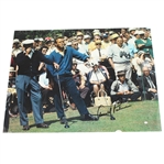 Arnold Palmer Signed 11x14 Photo with Ben Hogan JSA ALOA