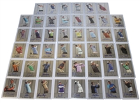Forty-Six Autographed 2011 Leaf Insert Golf Cards JSA ALOA