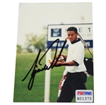 Tiger Woods Signed Stanford Freshman Small Photo PSA/DNA #B21375