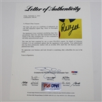 Phil Mickelson Signed 2013 Open Championship at Muirfield Flag PSA/DNA #Z00138