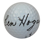 Ben Hogan Signed Ben Hogan392LS Logo Golf Ball JSA FULL LETTER #Y32801