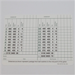 Ben Hogan Signed Augusta National Scorecard JSA ALOA