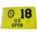 Payne Stewart Seldom Seen Signed 1999 US Open at Pinehurst No. 2 Flag JSA ALOA