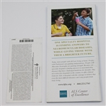 Jim Furyk Signed 2016  Sunday Travelers Ticket & Pairing Guide with Record  58 Notation JSA ALOA