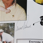 Multi-Signed 1983 Liberty Mutal Legends of Golf Program - Palmer, Guldahl, Demaret, etc JSA ALOA