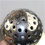 Circa 1910 Dunlop 31 Chrome Golf Ball Hood Ornament