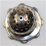 Circa 1910 Dunlop 31 Chrome Golf Ball Hood Ornament