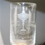 1965 Ryder Cup at Royal Birkdale GC Ltd of 50 Edinburgh Souvenir Crystal Goblet in Box