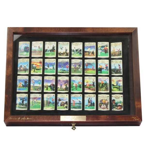 1927-1997 Ryder Cup Series Matchbooks Collector Edition in Shadow Box - #102/500