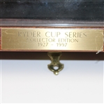 1927-1997 Ryder Cup Series Matchbooks Collector Edition in Shadow Box - #102/500