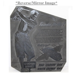 1930's Bobby Jones Plastic 'Standard Service' Printing Plate Make your car go like an airplane