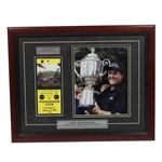 Phil Mickelson 2005 PGA Championship Ticket and Photo Display - Frame